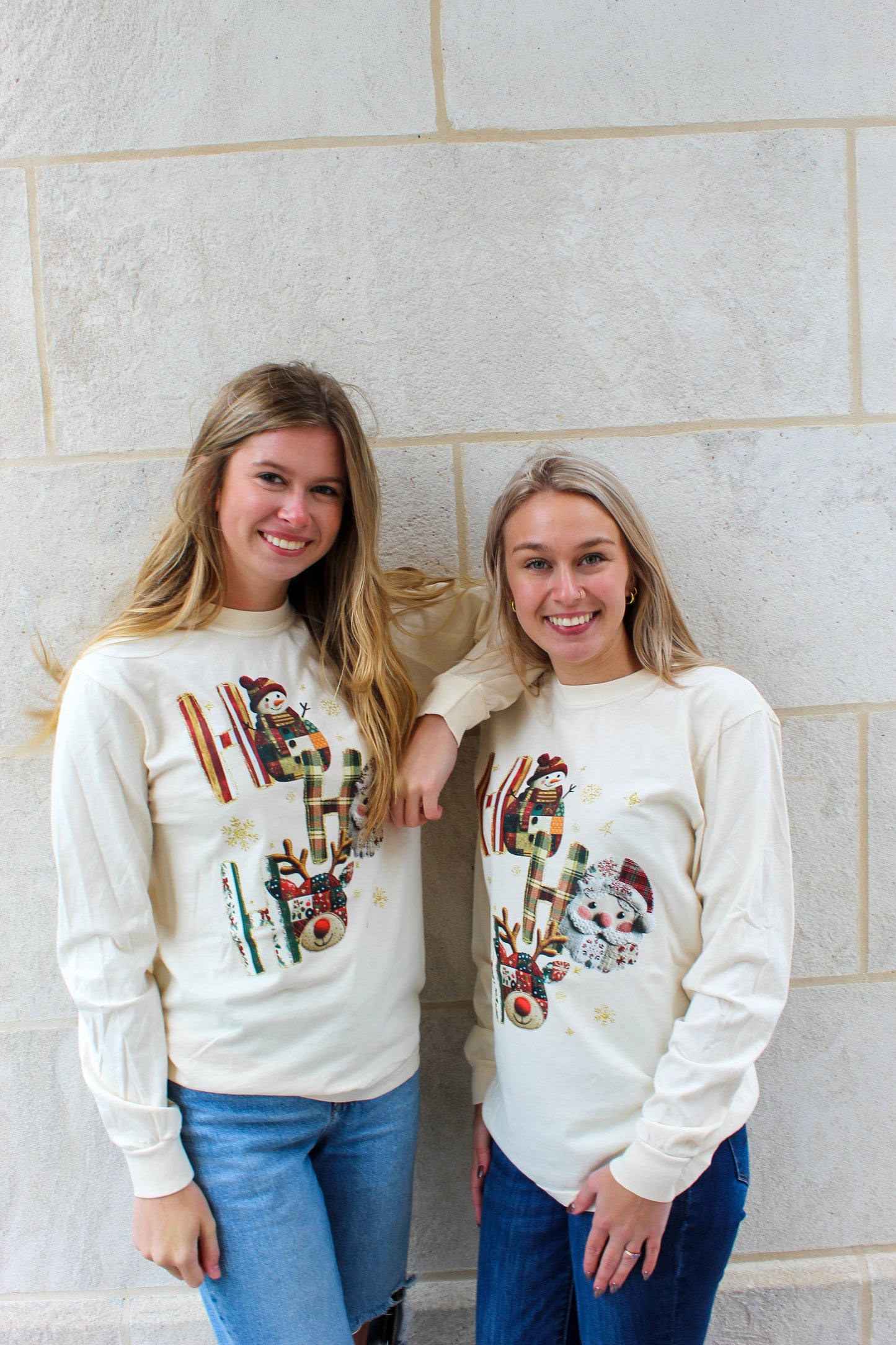 Vintage Christmas Long-Sleeve