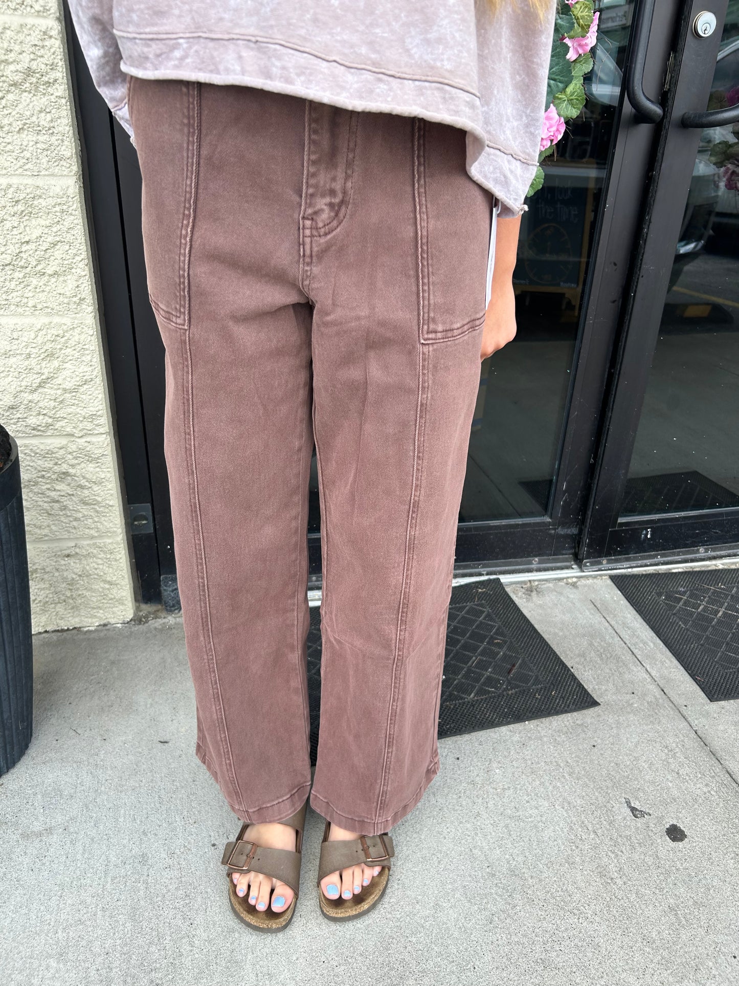 Straight Leg Jeans