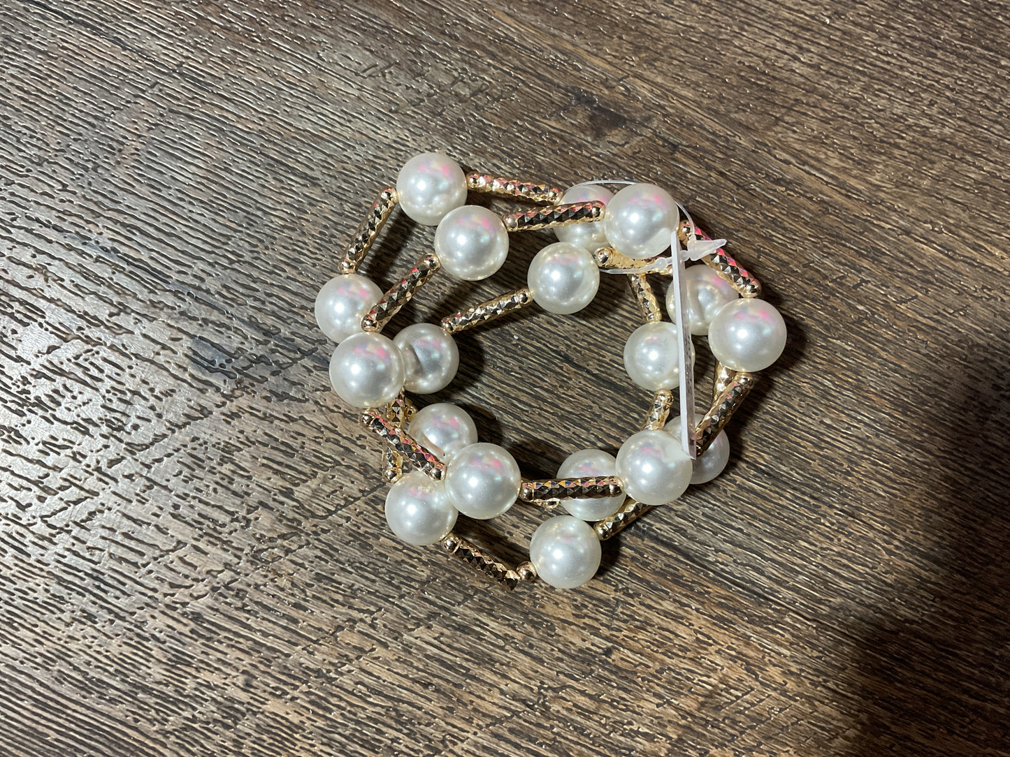 Pearl and gold