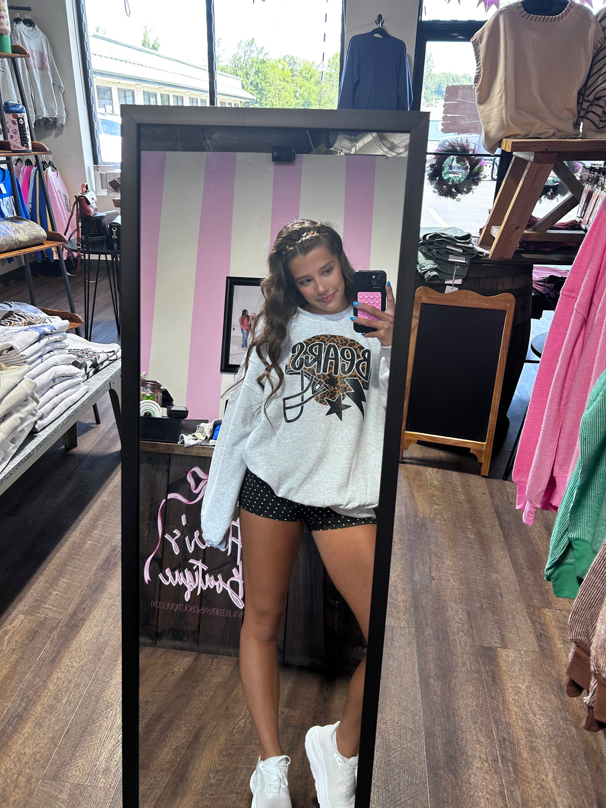 Cheetah Bears Football Crewneck