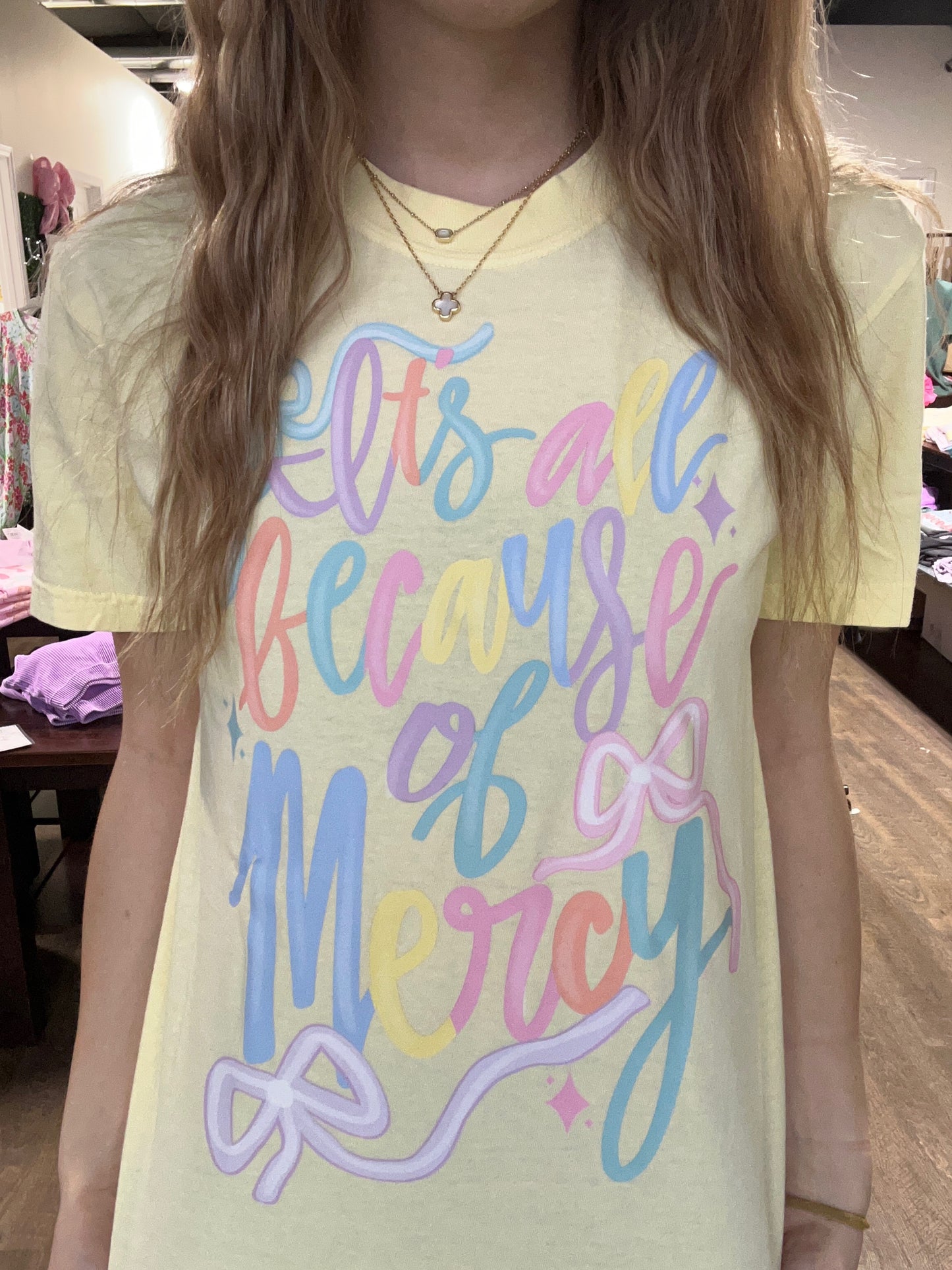 It’s All Because of His Mercy