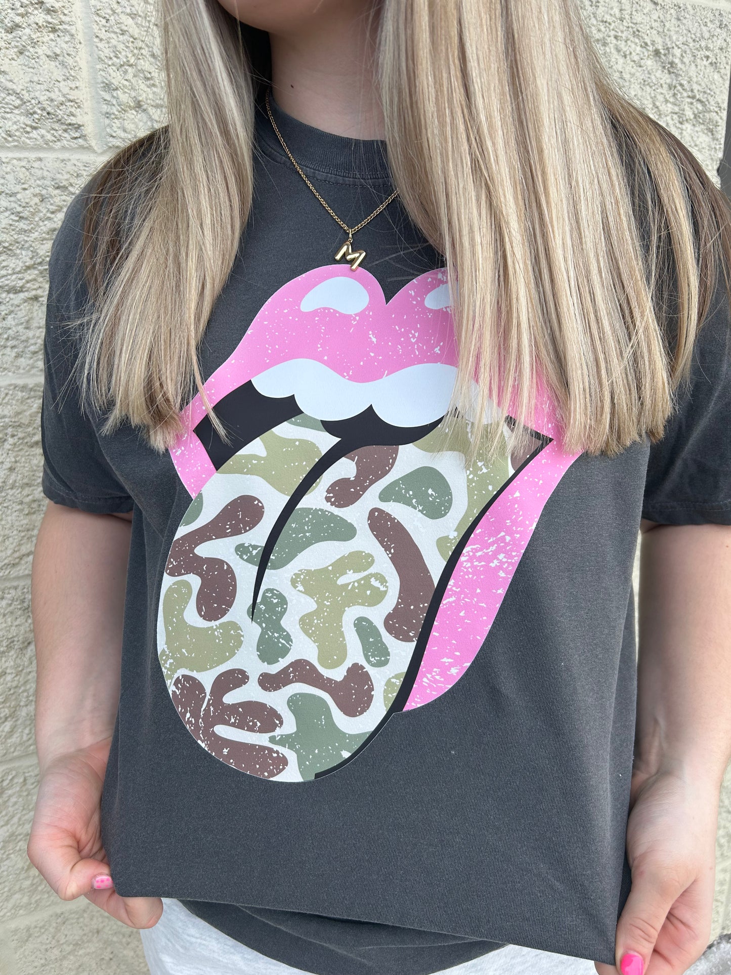 Camo Graphic Tee