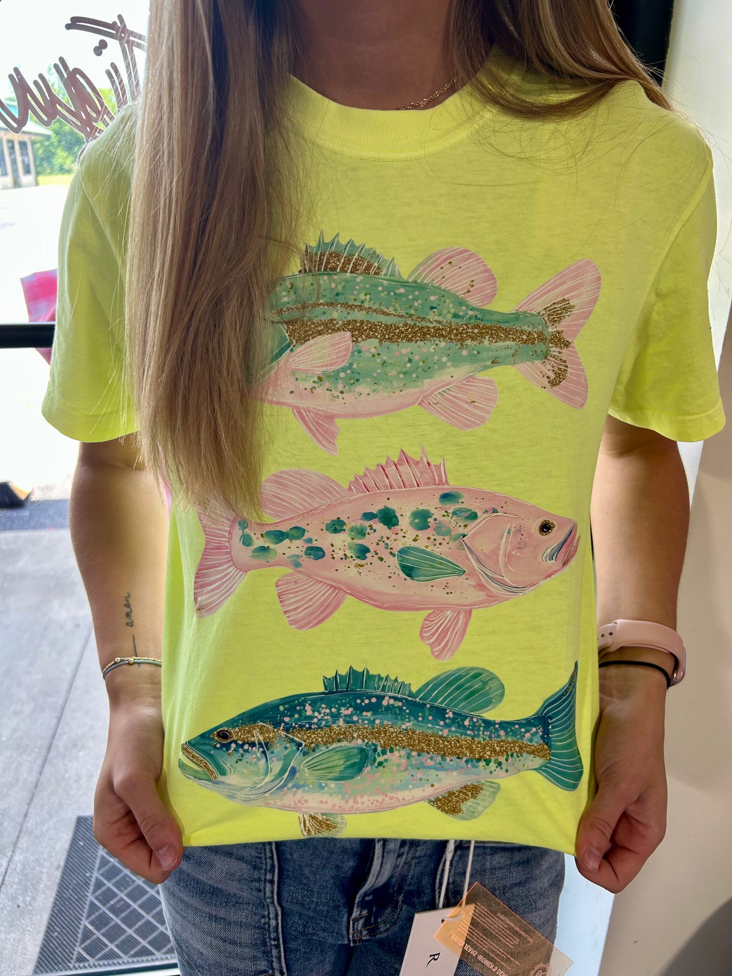 Neon Fish Graphic