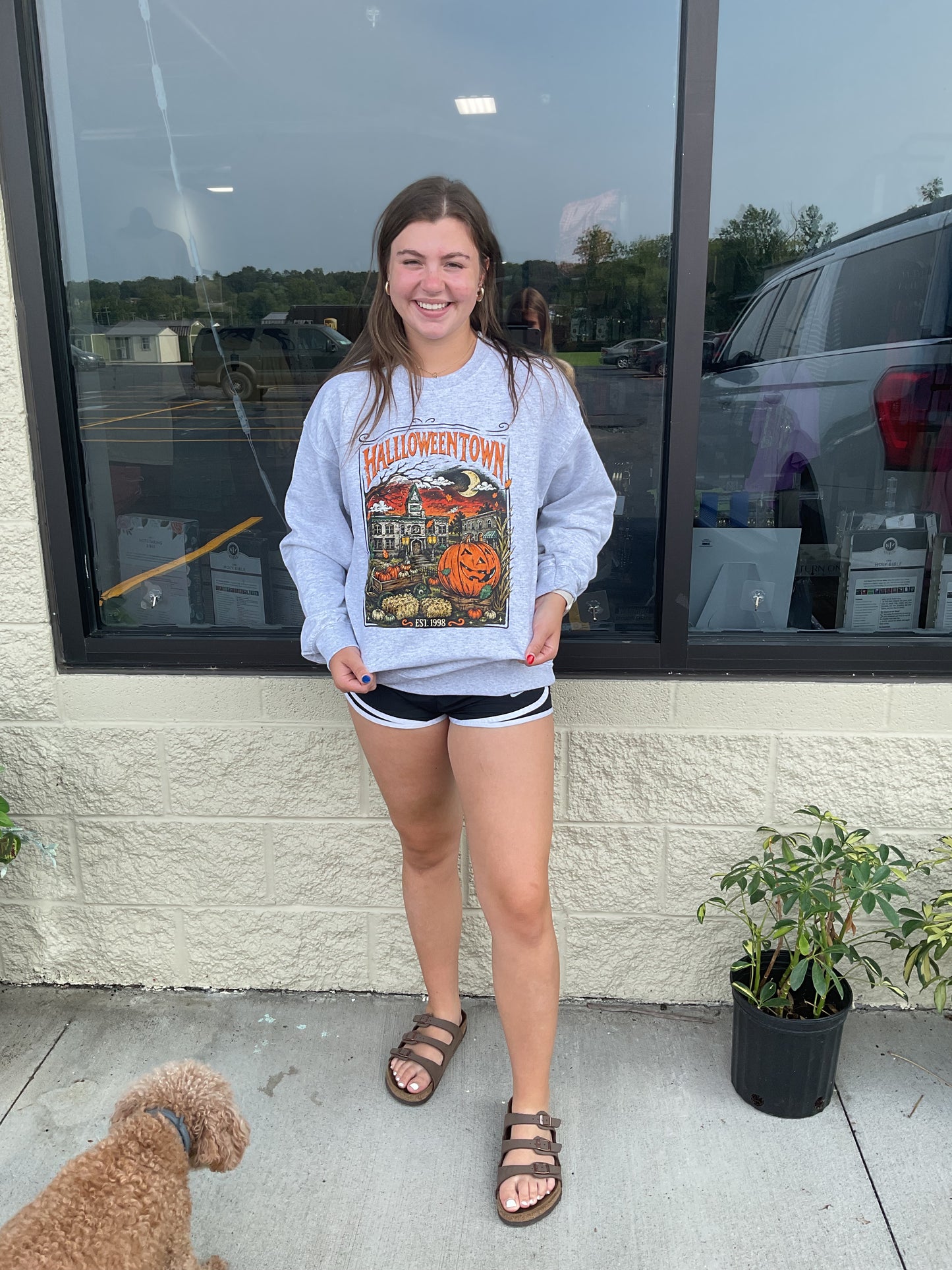 Vintage Halloween Town Crewneck