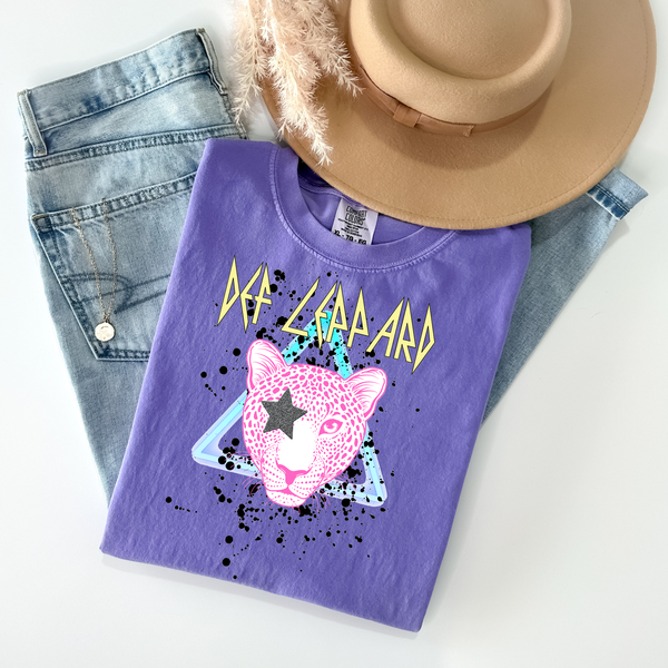 Def Leppard Violet Tee