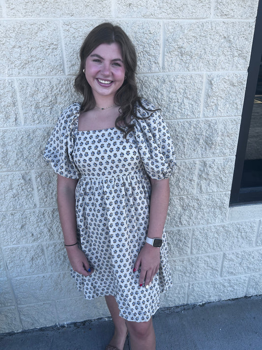 Cowgirl Floral Dress w/pockets