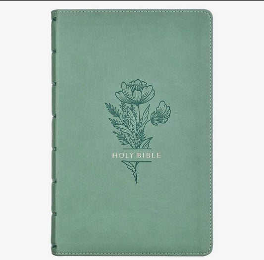 Teal Large Print Holy Bible