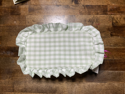 Gingham Cosmetic Bag