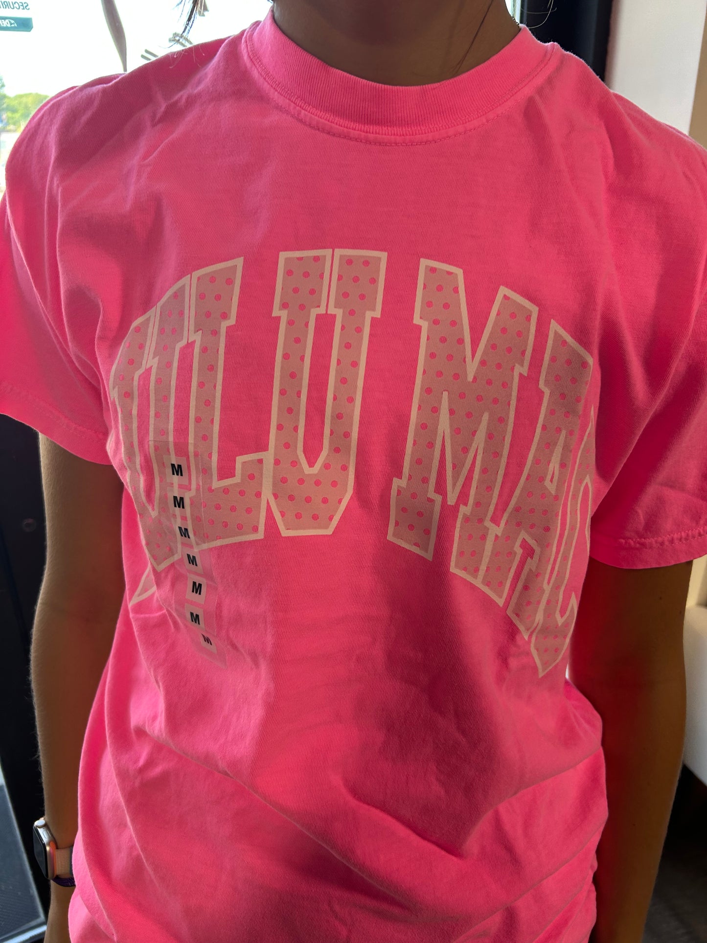 Pink Polkadot LULUMAC T-Shirt