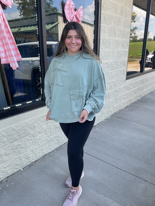 Bow sweatshirt