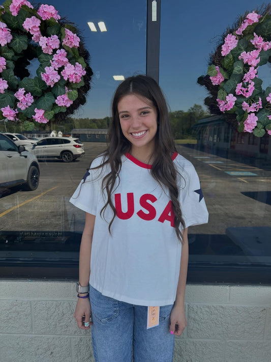 USA & Stars Top