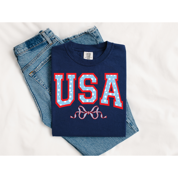 USA - Navy Tee