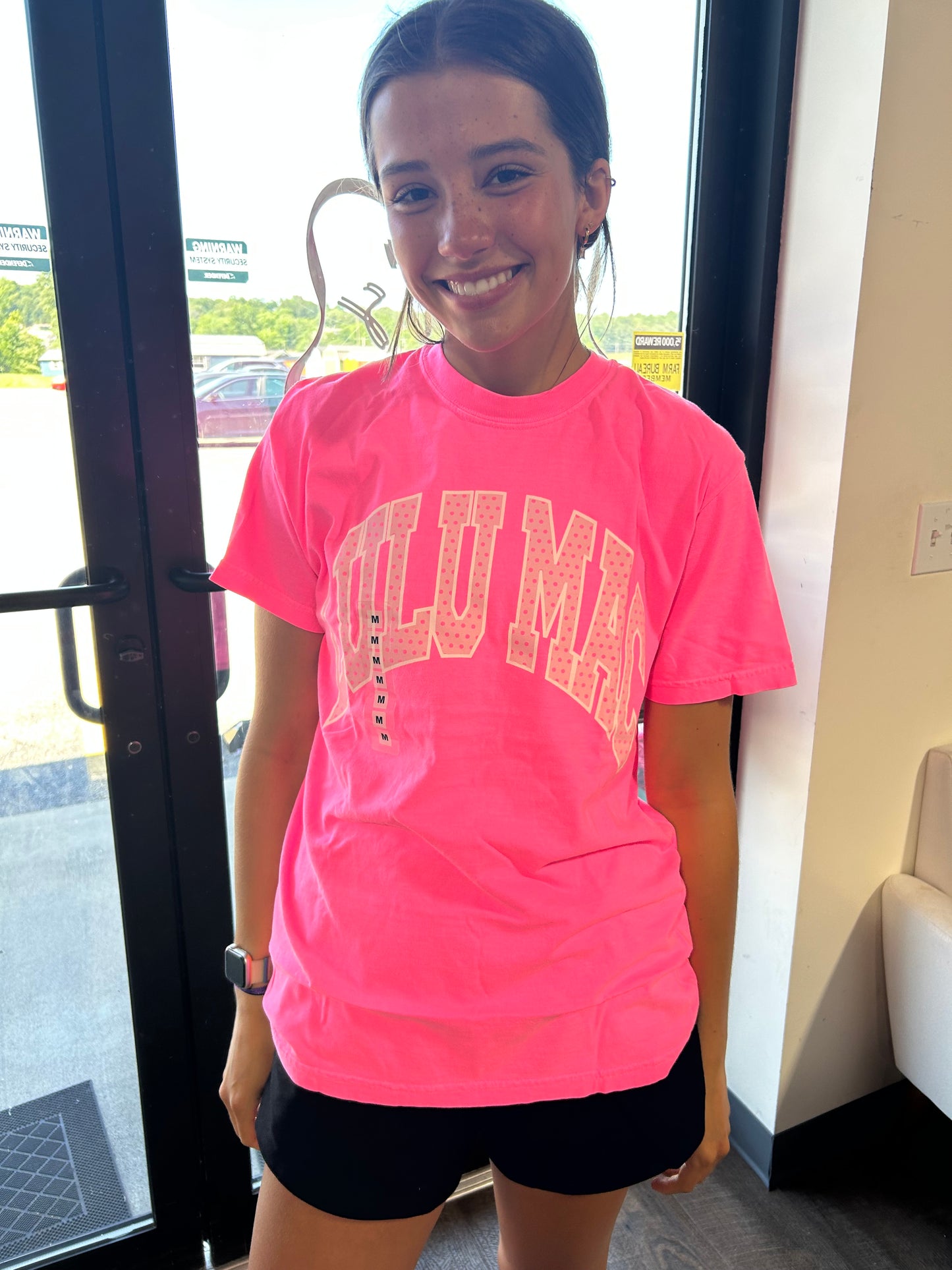 Pink Polkadot LULUMAC T-Shirt