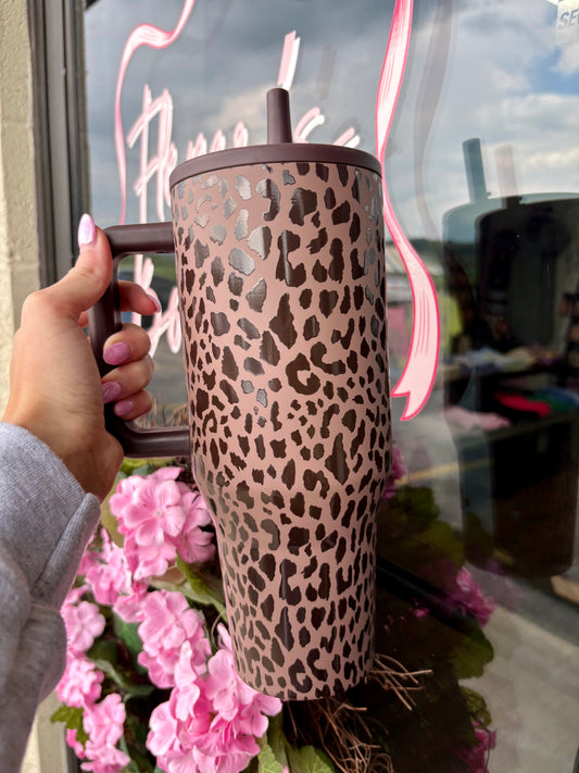 Brown Leopard Hydro-Jug