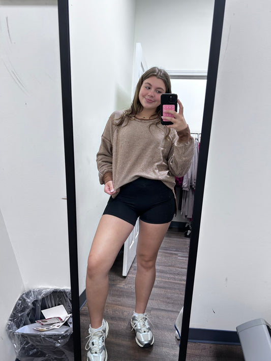 Cozy Ribbed Sweatshirt
