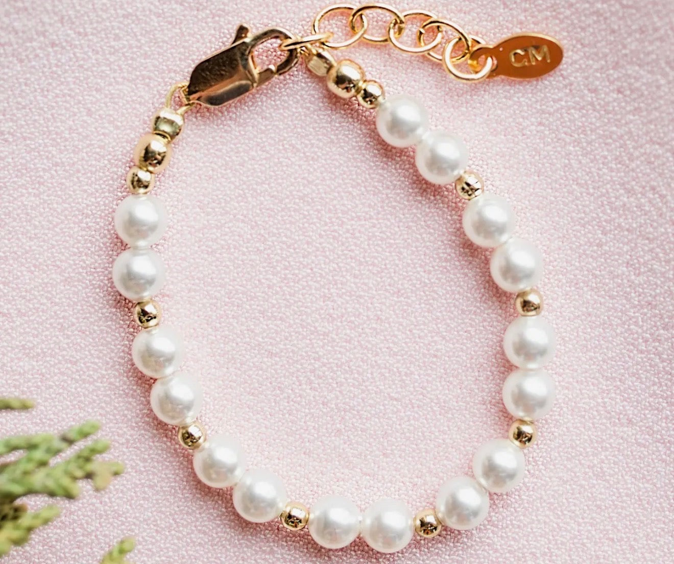 Pearl and gold