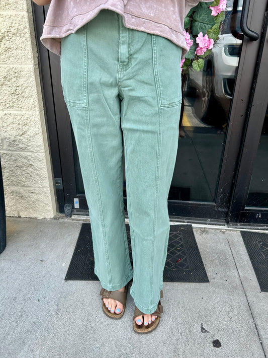 Straight Leg Jeans