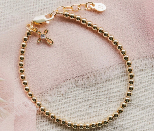 Gold with cross