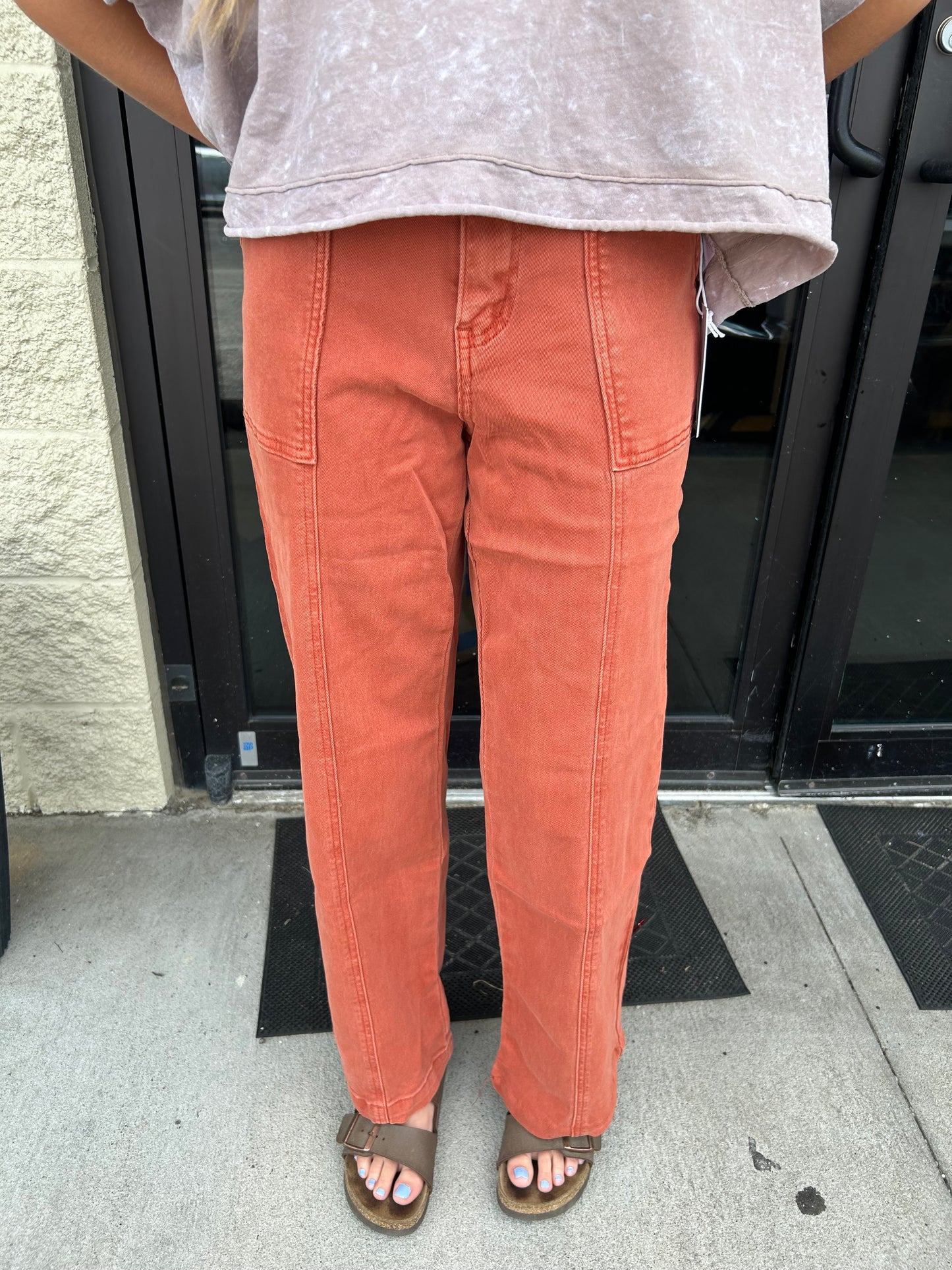 Straight Leg Jeans