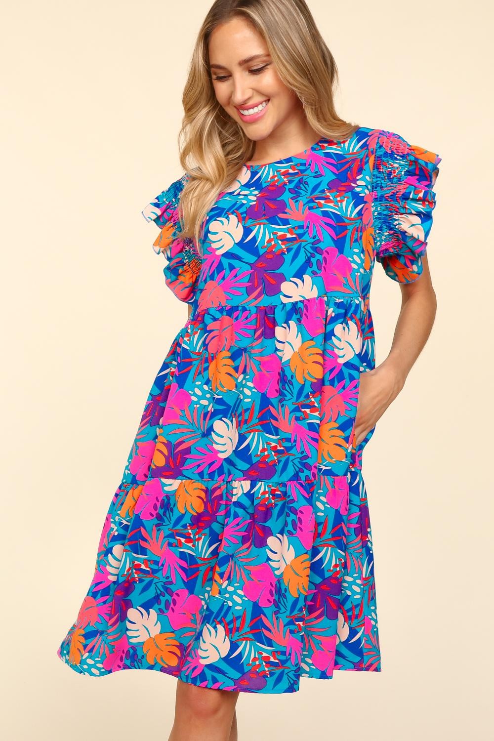 Tropical Colorful Dress