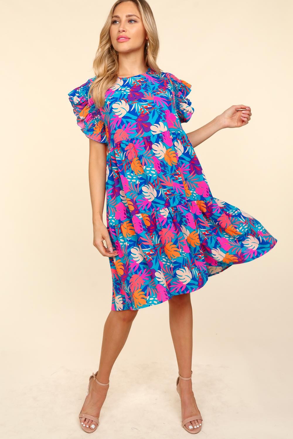 Tropical Colorful Dress