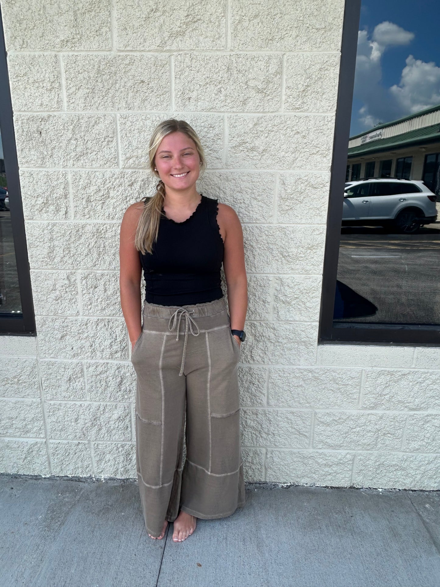 Light brown pants