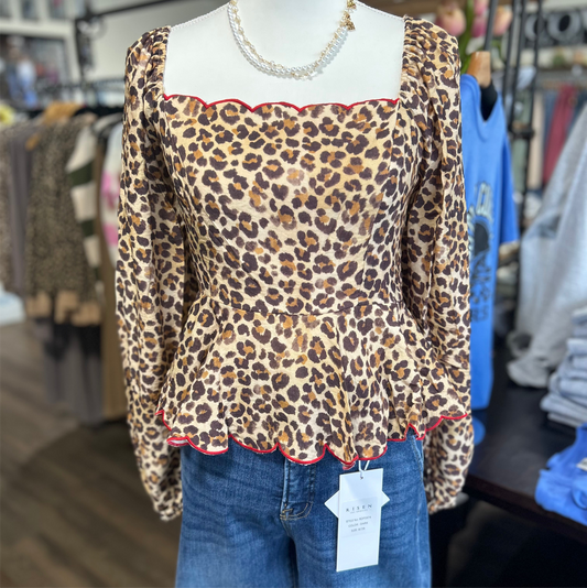 Classy Cheetah Top