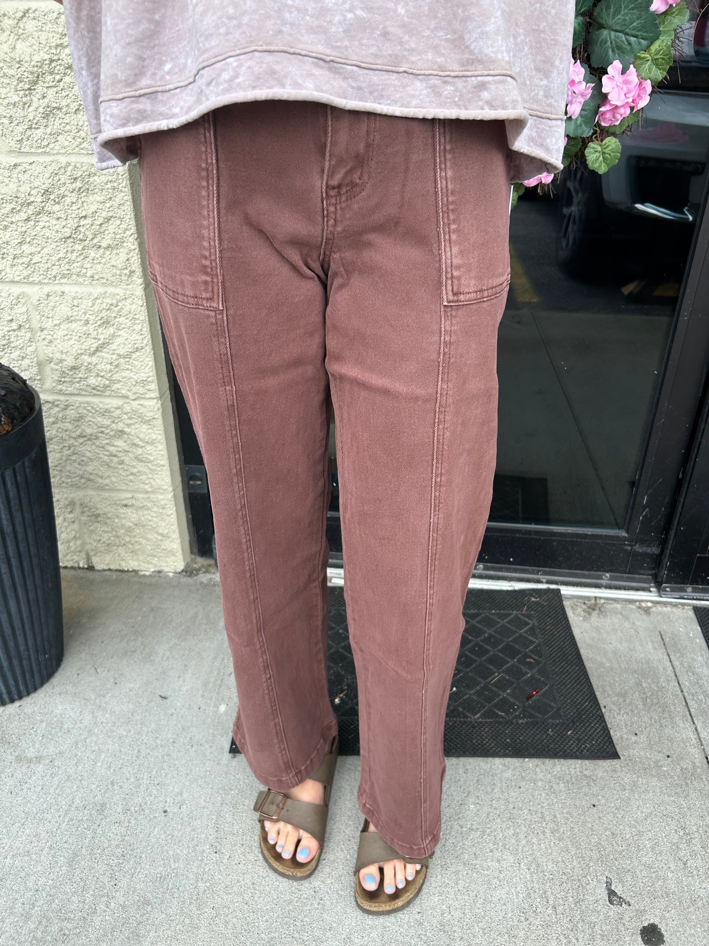 Straight Leg Jeans