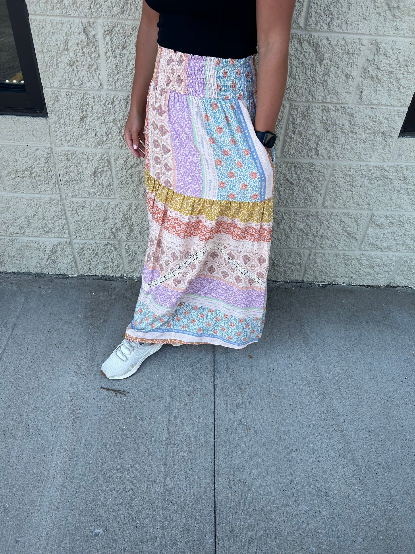 Colorful skirt