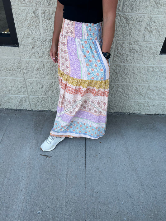 Colorful skirt