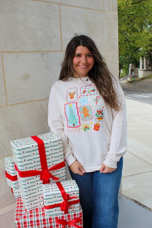 Christmas Collage Crewneck