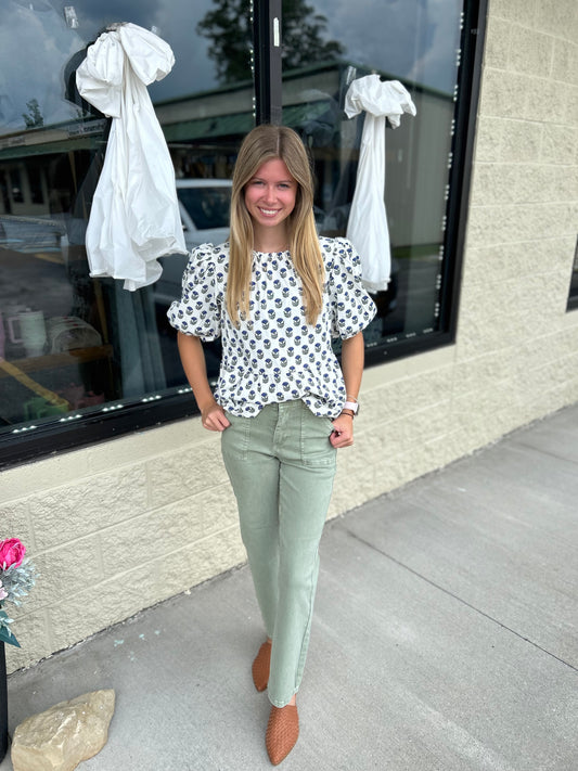 Wide leg Jeans