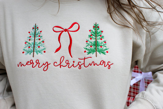 Merry Christmas Embroidery