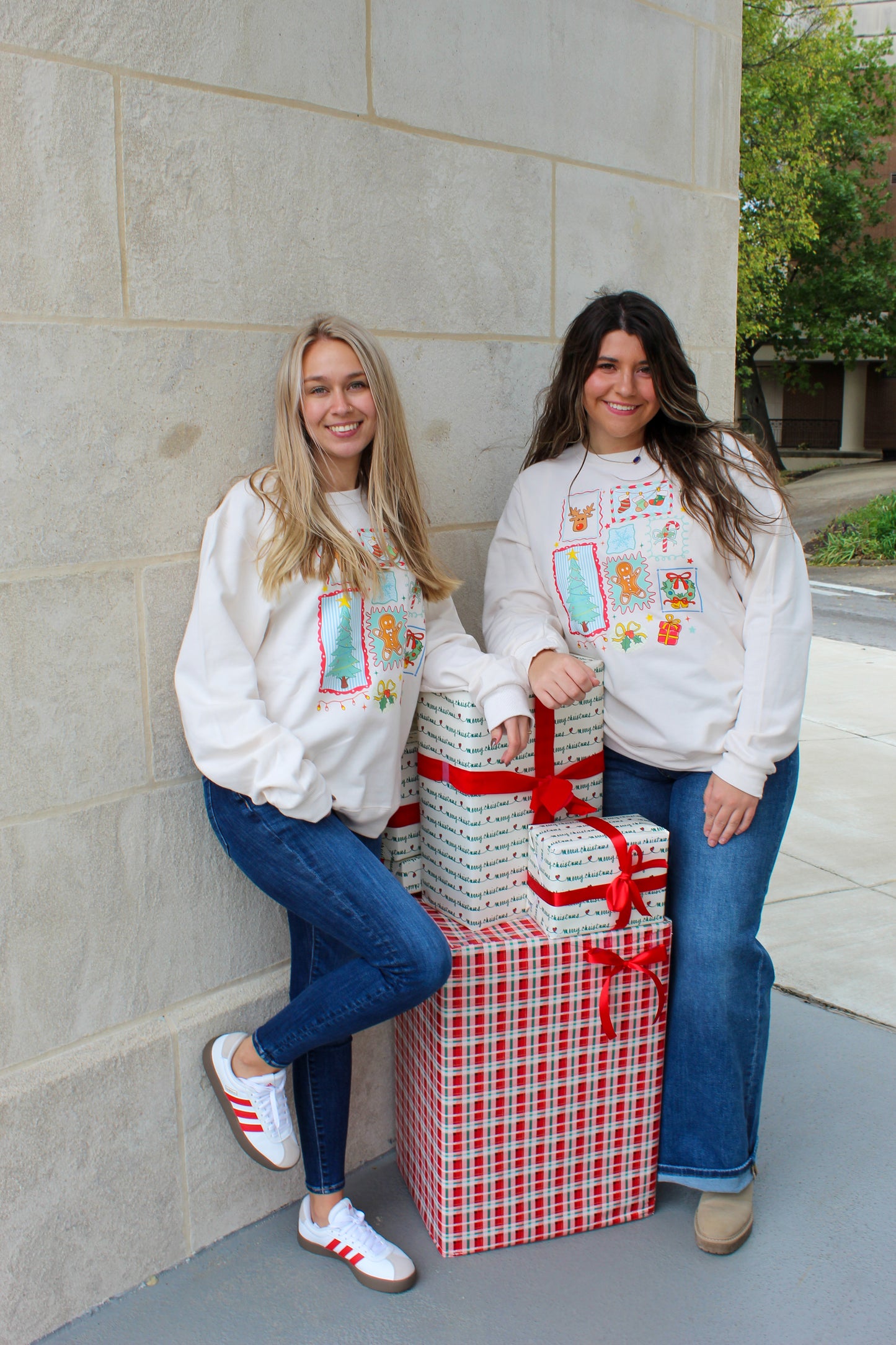 Christmas Collage Crewneck