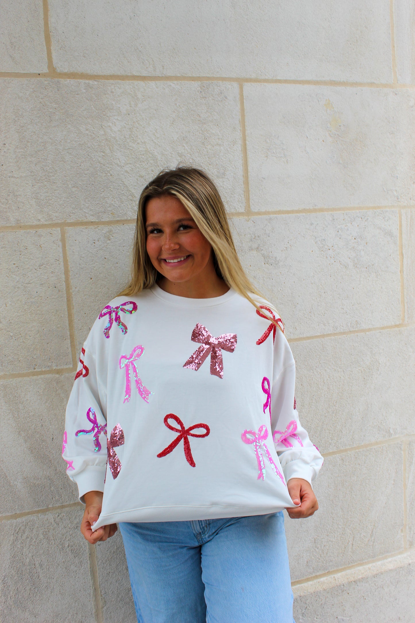 Mary Square - Christmas Bows