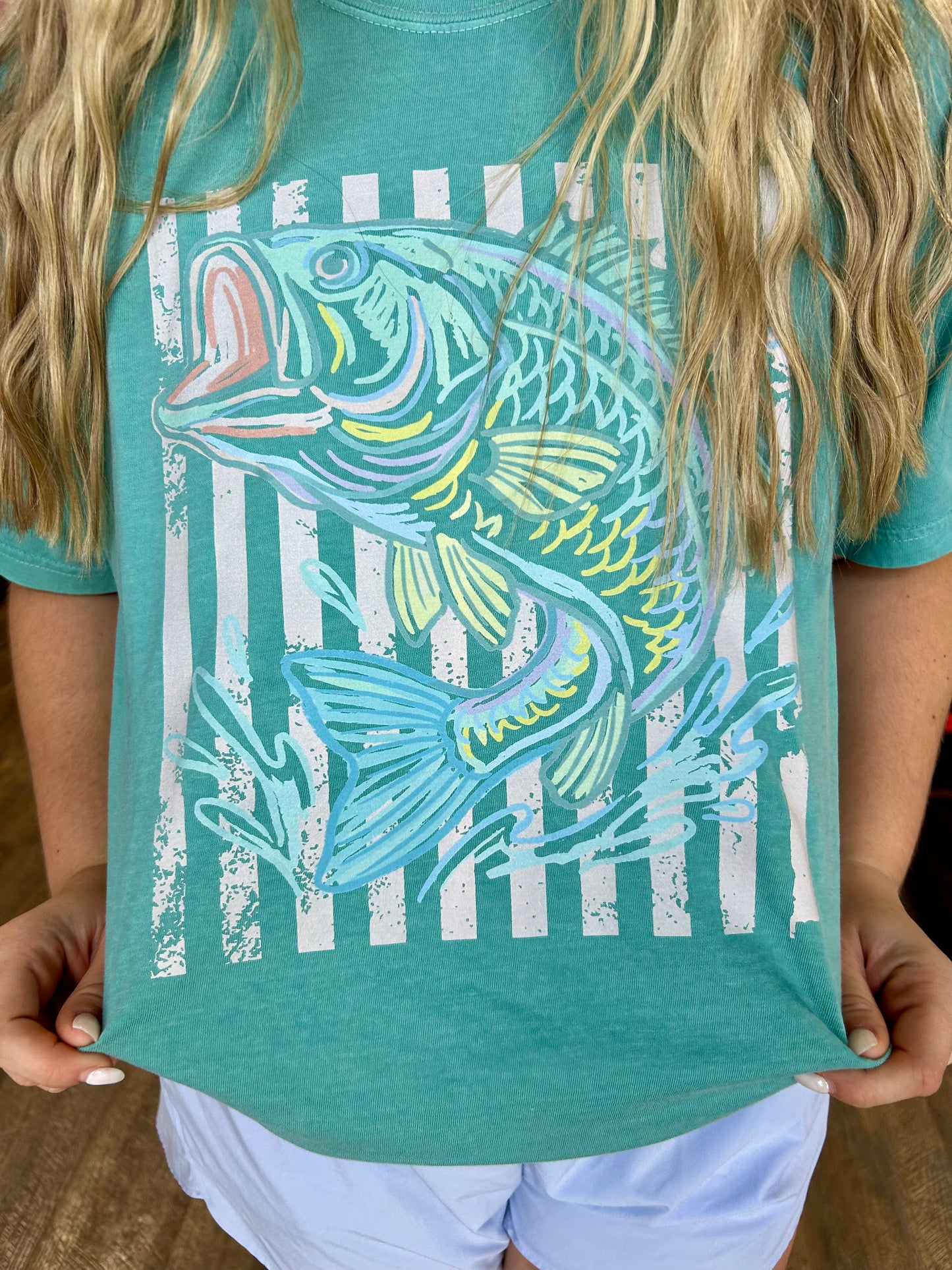 Striped Fish Graphic