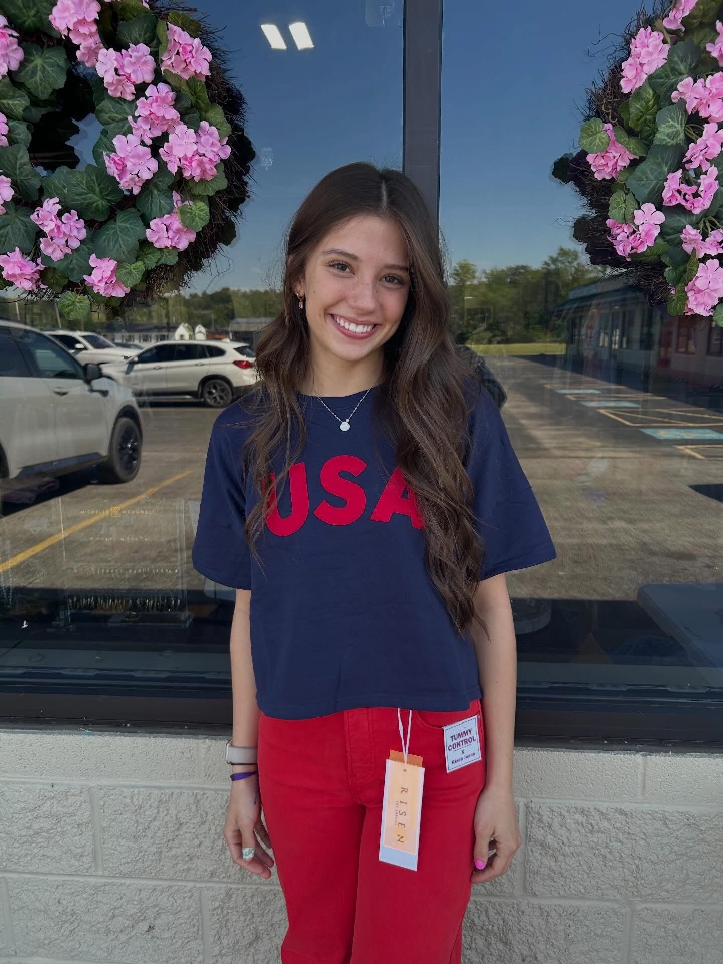Navy USA Top