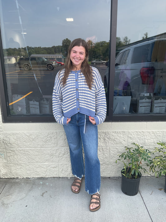 Crochet Knit Cardigan