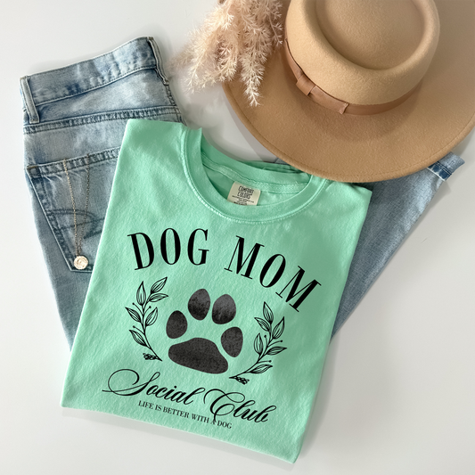 Dog Mom - Mint Tee