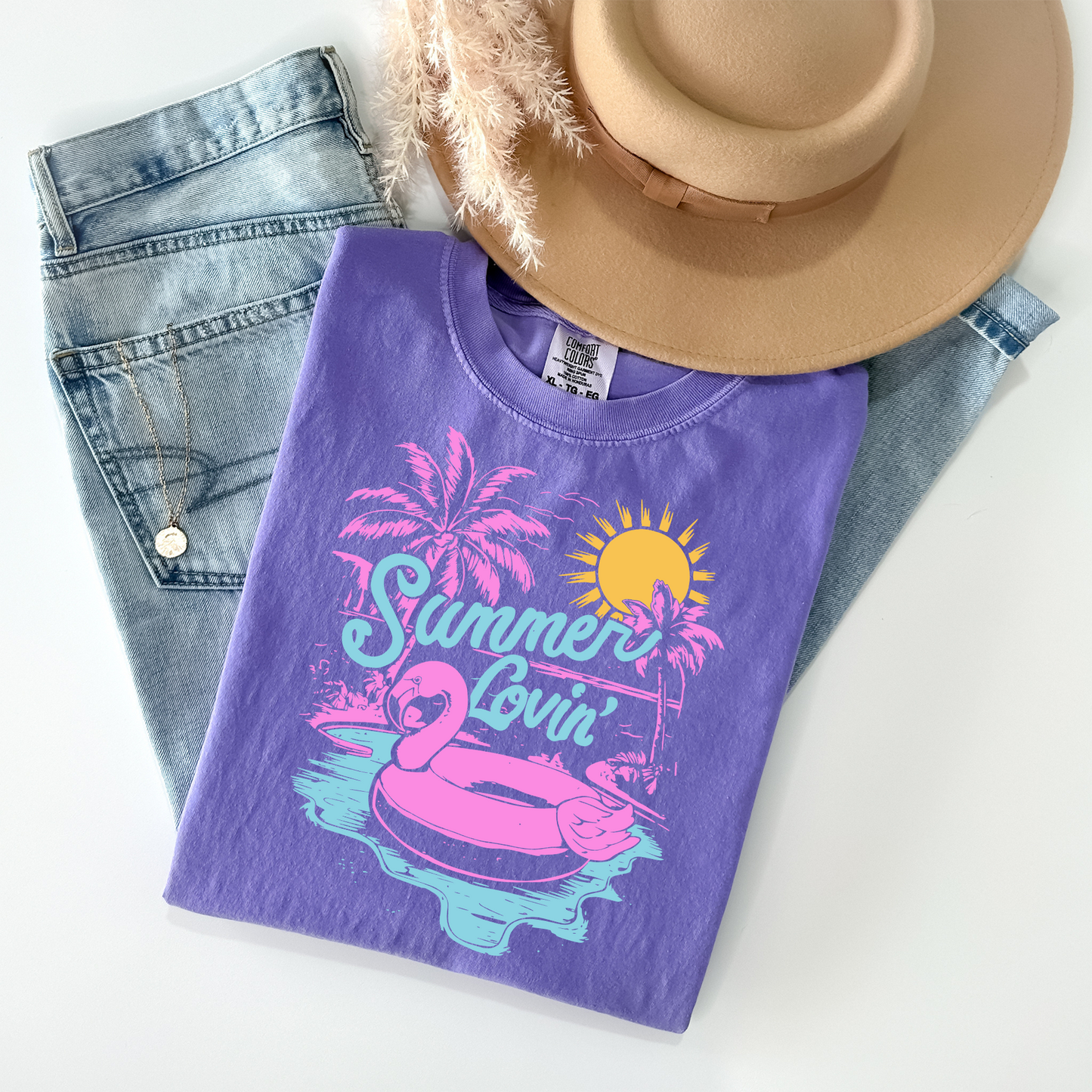 Summer Lovin' - Violet Tee