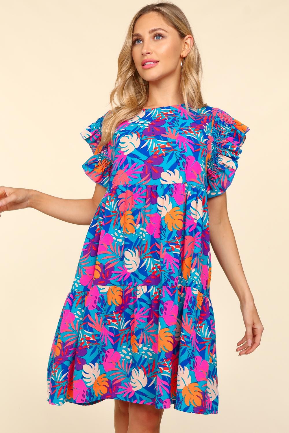 Tropical Colorful Dress