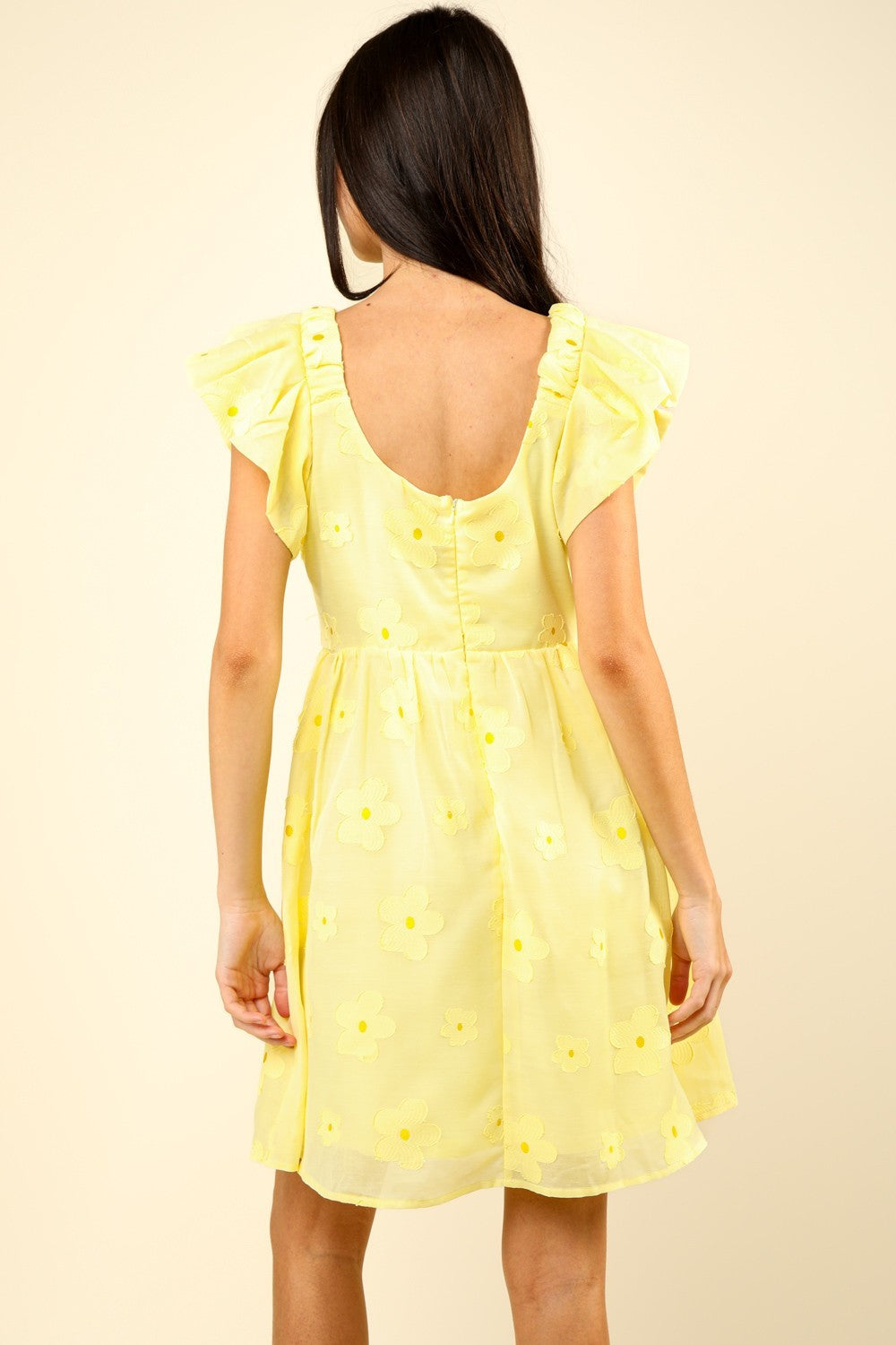 Flower Field Dress - Yellow